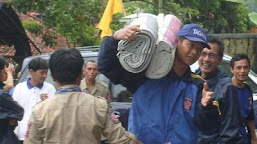 Besok, Tagana Cianjur Kirim Bantuan Logistik Untuk Korban Bencana Pergeseran Tanah Di Desa Sukasirna