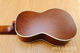 Kiwaya KTS-7 Soprano ukulele back