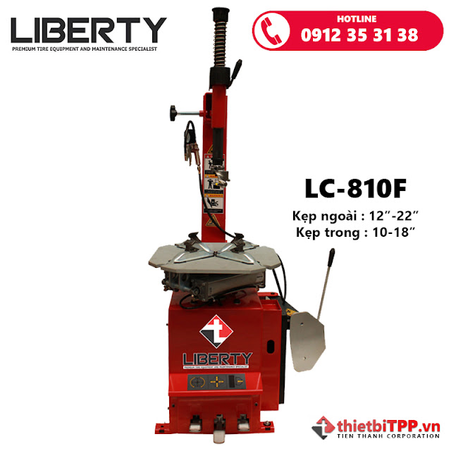 máy tháo vỏ xe liberty lc-810f