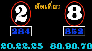 Thai Lotto 3up Digit Number