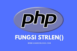Menghitung jumlah karakter di PHP dengan fungsi string