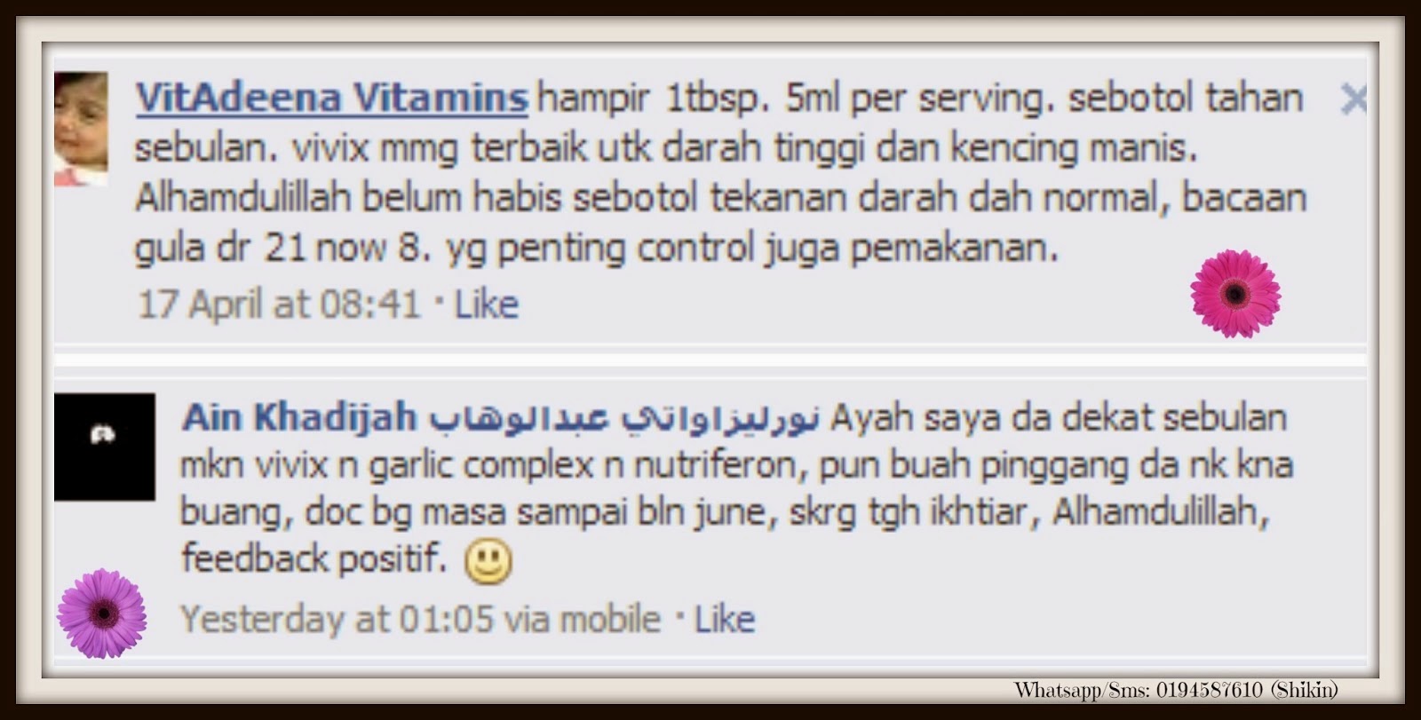 Penemuan Vivix - Vitamin & Ubat Semulajadi Rahsia Alam 