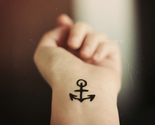 Anchor Wrist Tattoos