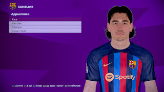  Face H. Bellerin 22022 for PES 2017