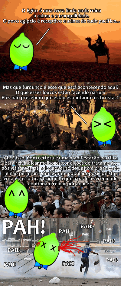 QUBRA PAU NO EGITO