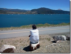 Linda at Dillon Dam