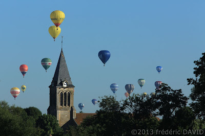 campagne clocher ballons montgolfières chambley mondial air ballon 2013 Lorraine