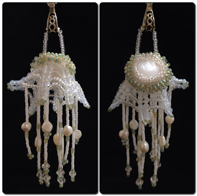 Jellyfish pendant by Jennifer Porter