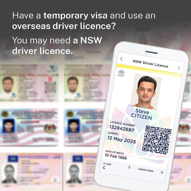 NSW Temporary Driving License