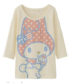 Uniqlo camiseta MyMelody Sanrio