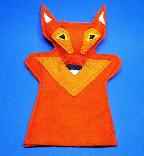 Fox Puppet, Front View