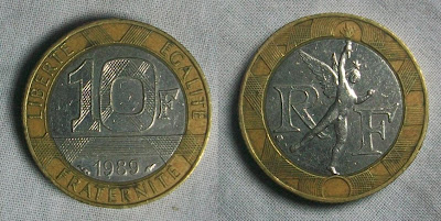 france 10 franc 1989