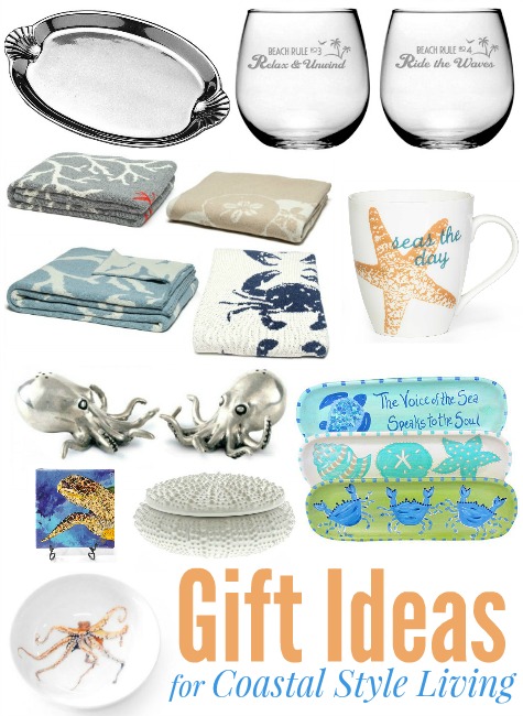  Home Decor  Gift  Ideas  for Coastal Beach Style Living 