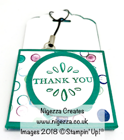 Stampin' Up!® Customer Thank you gift: Scissor Charm