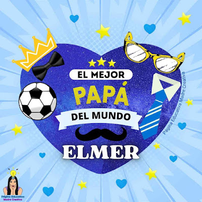 PIN Nombre Elmer para imprimir gratis