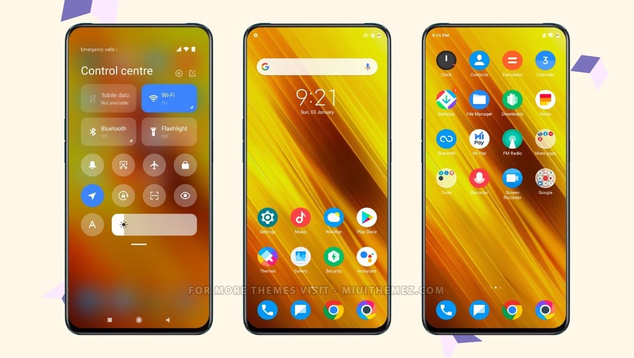 POCO X3 MIUI Theme for all xiaomi phones