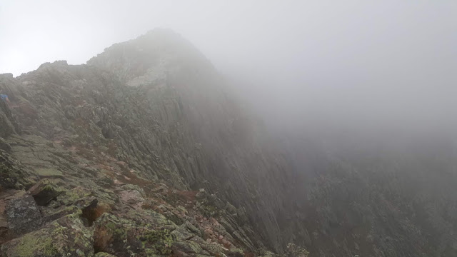 Vue à partir du sentier  en direction du mont Katahdin