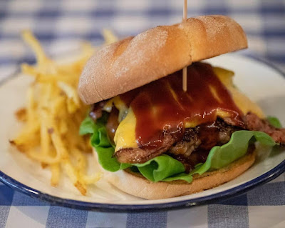 Hamburguesa de Tio Joe en Barcelona