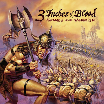 ( Capa / Cover) 3 Inches Of Blood - Advance And Vanquish (2004)