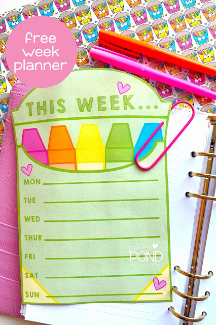 Crayonbox Week Planner