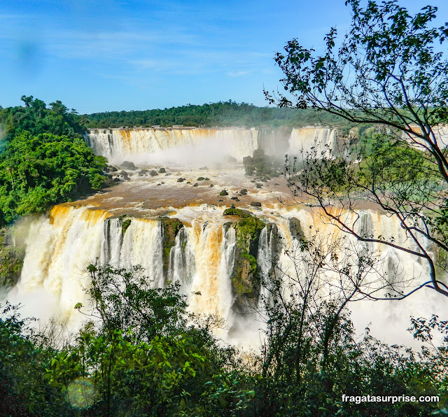 Cataratas do Iguaçu em Foz do Iguaçu