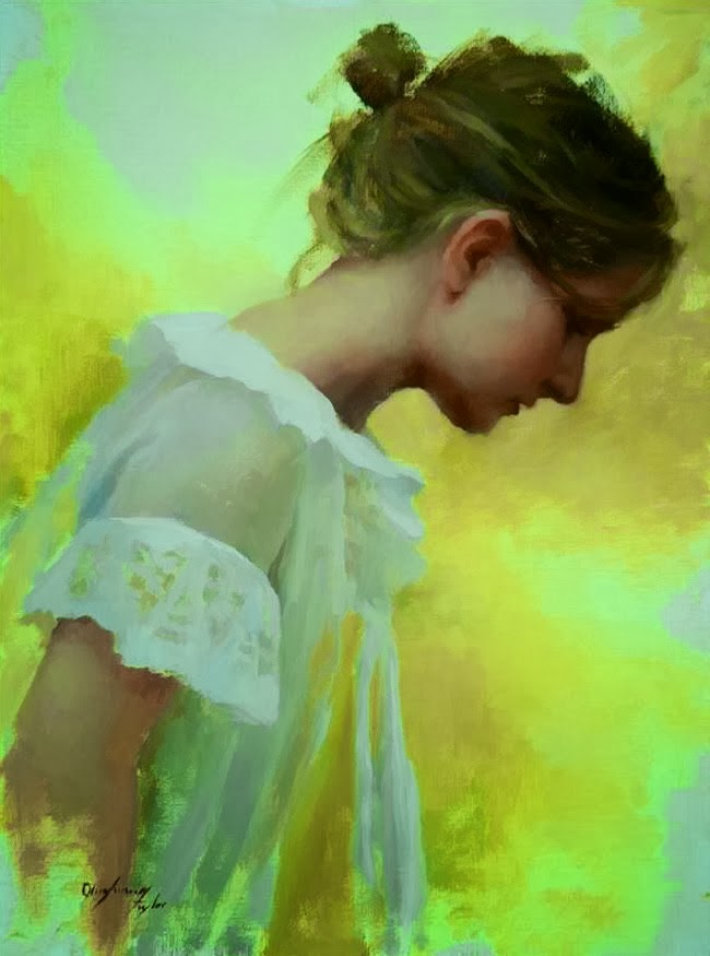 Beautiful Childhood Paintings by Marci Oleszkiewicz | American Artist