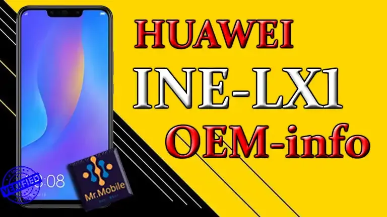 Huawei Nova 3i INE-LX1 OEMinfo File Downlowd + Null IMEI Repair No Service Keybourd File