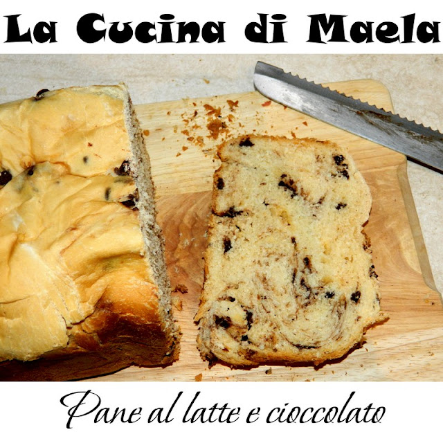 Pane al latte e cioccolato