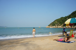 La spiaggia di Kwun Yam