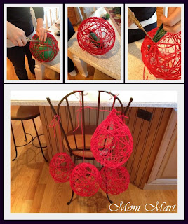 Yarn Balloon Pinterest Project