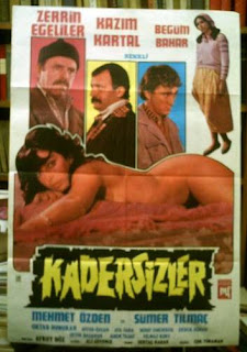 kadersizler filminin yeşilçam sinema afişi