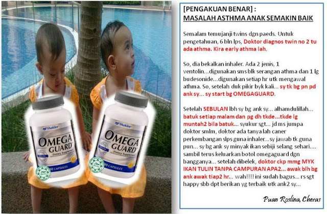 Testimoni Omega Guard Shaklee