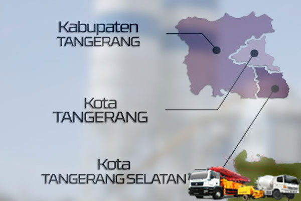 Jangkauan Pengiriman Beton Jayamix di Cikupa