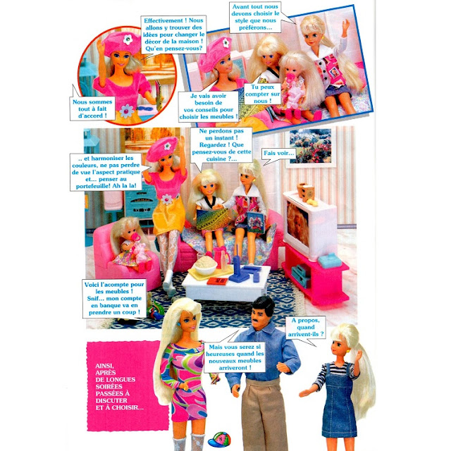 Barbie change de décor, page deux.
