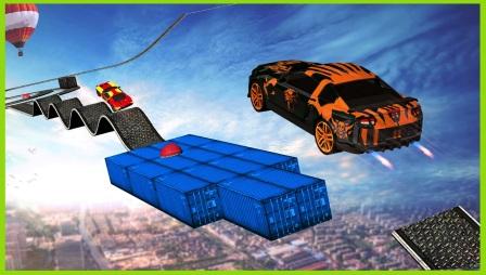 Impossible Stunt Car Tracks 3d Game