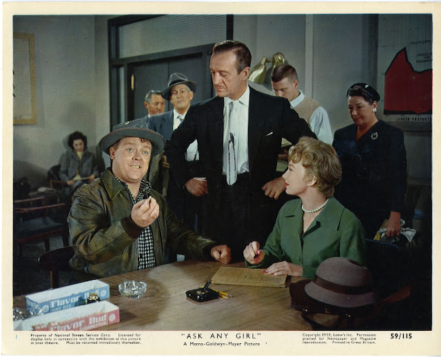 ASK ANY GIRL 1959 CHARLES WALTERS DAVID NIVEN SHIRLEY MACLAINE