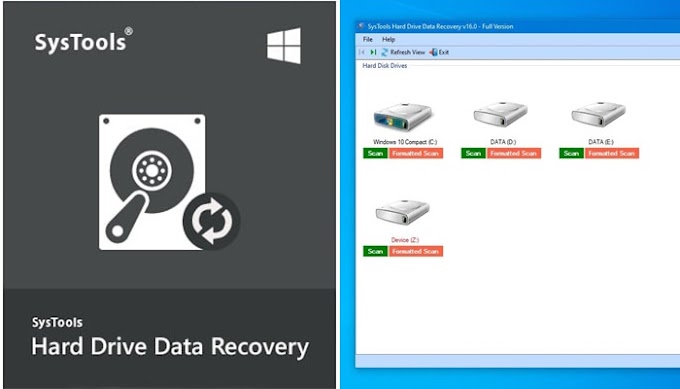 ดาวโหลดโปรแกรมกู้ข้อมูล SysTools Hard Drive Data Recovery ฟรี