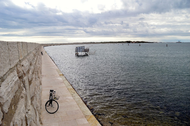 dal lido a pellestrina in bicicletta