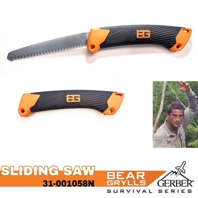 เลื่อยพกพา Gerber รุ่น Sliding Saw (Gerber Bear Grylls)