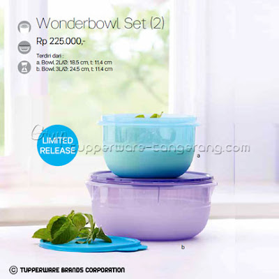 Wonderbowl Set Promo Tupperware April 2016