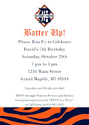 A Detroit baseball fan, David requested a Detroit Tigers themed event.