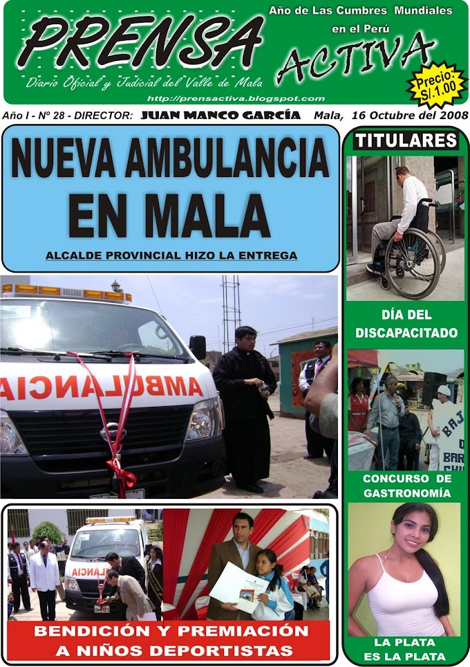 EDICION 16 DE OCTUBRE 2008