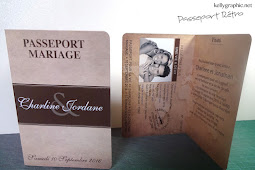 Faire Part Mariage Voyage Passeport