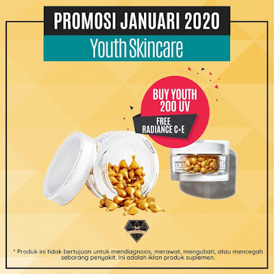 Promosi Shaklee Januari 2020 - Percuma Radiance C + E