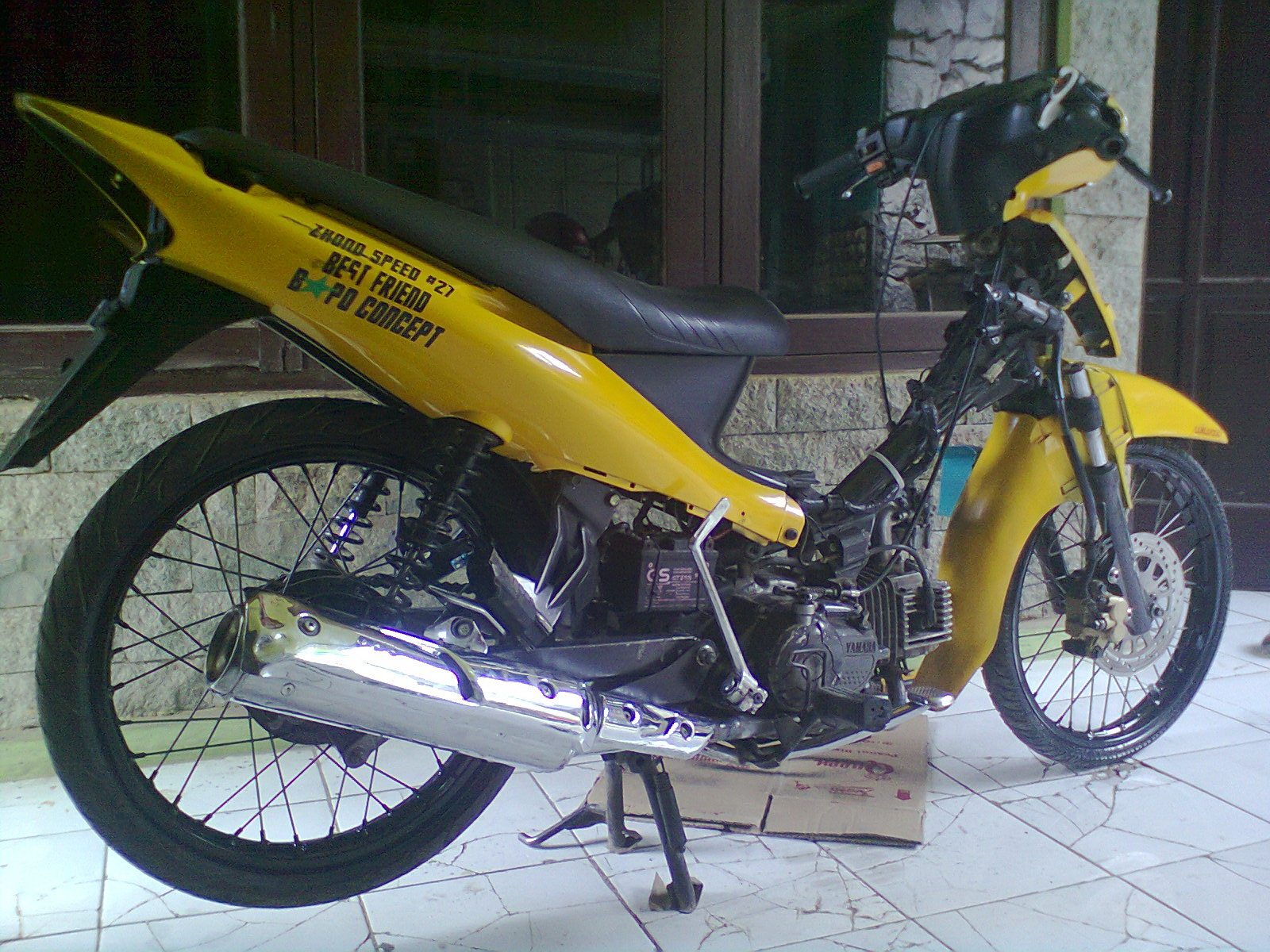 Kumpulan 89 Modifikasi Motor Jupiter Z Warna Kuning Terbaik