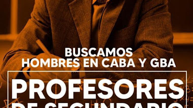 CASTING en BUENOS AIRES: Se buscan PROFESORES de SECUNDARIO + 50 para publicidad