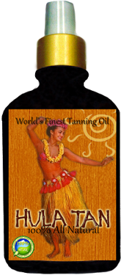 Natural suntan oil Hula tan naturalsuntanoil.com