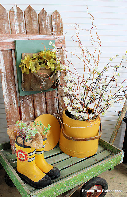 Adding Sunny Yellow to the Front Porch