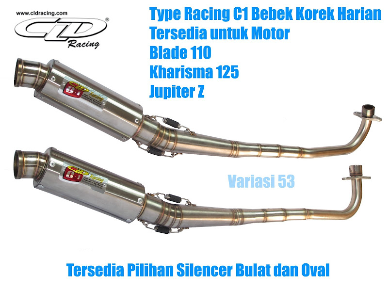  CLD Road Race C1 Korek Harian Honda Blade 110, Kharisma 125, Jupiter Z title=