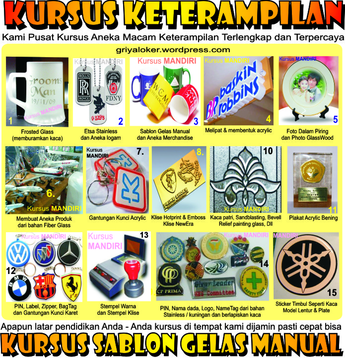 Pusat aneka macam kursus murah & lengkap: http 